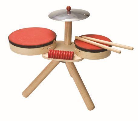 Drewniana perkusja, Plan Toys