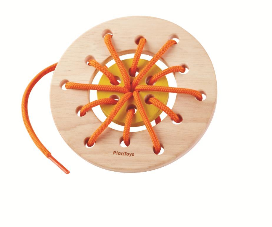 Drewniana sznurowanka, Plan Toys