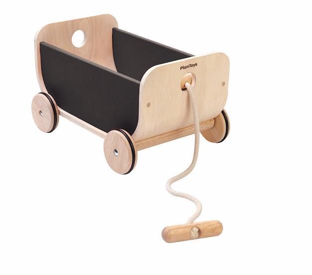 Wózek-wagon czarny Plan Toys