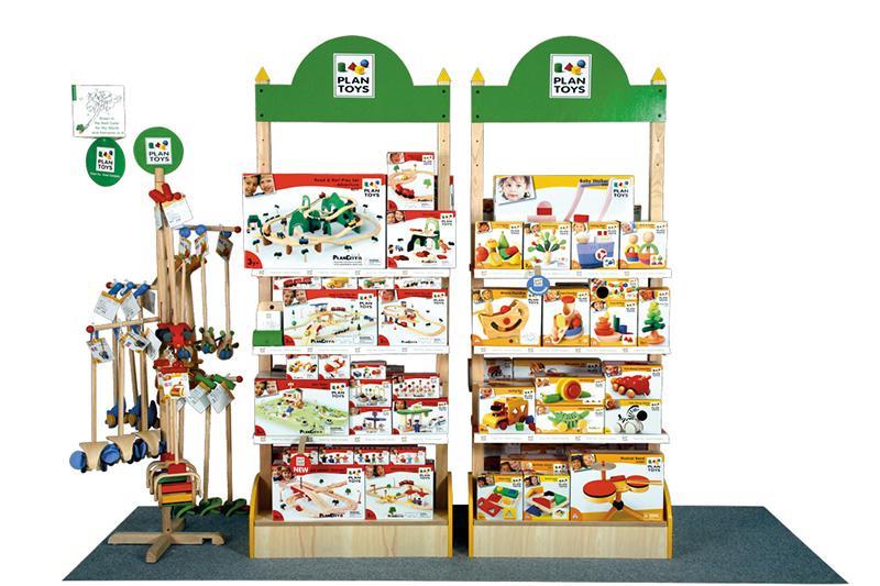 Plan Toys MATERIAŁY REKLAMOWE Regał Plan Toys Możliwość