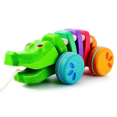 Tęczowy krokodyl Plan Toys