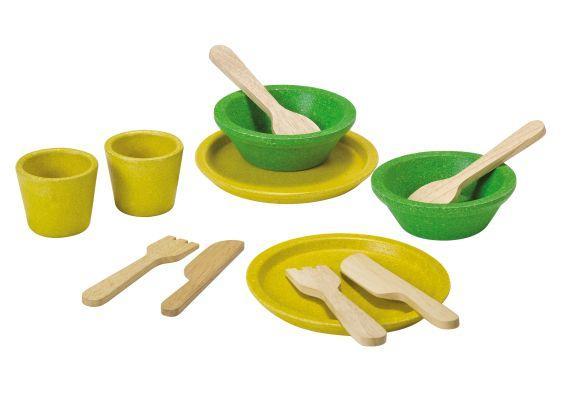 Serwis obiadowy, Plan Toys