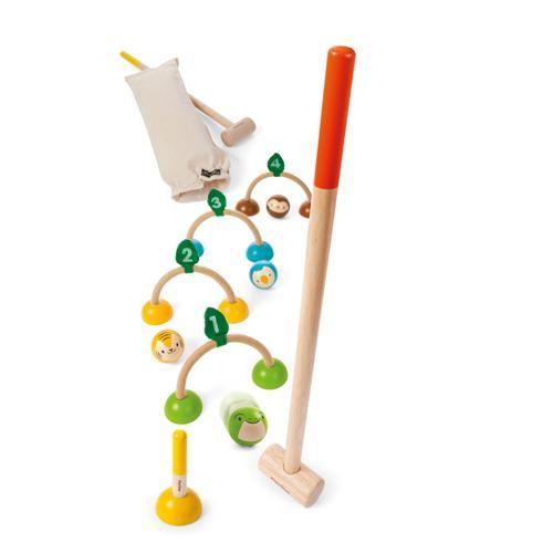Drewniany krokiet, Plan Toys