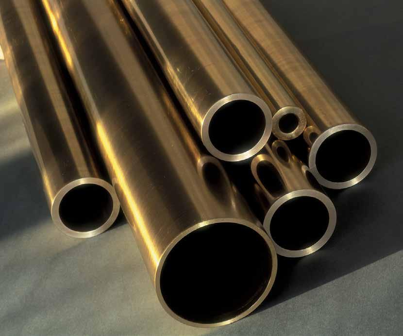 PRĘTY I RURY Z BRĄZU ALUMINIOWEGO Opis: HUTMEN S.A. jest producentem prętów i rur z brązu aluminiowego, które są wykonywane wg norm europejskich: EN12163, EN12165, polskich: PN-92/H-8705, PN-77/H-74586 i niemieckich: DIN 17672.