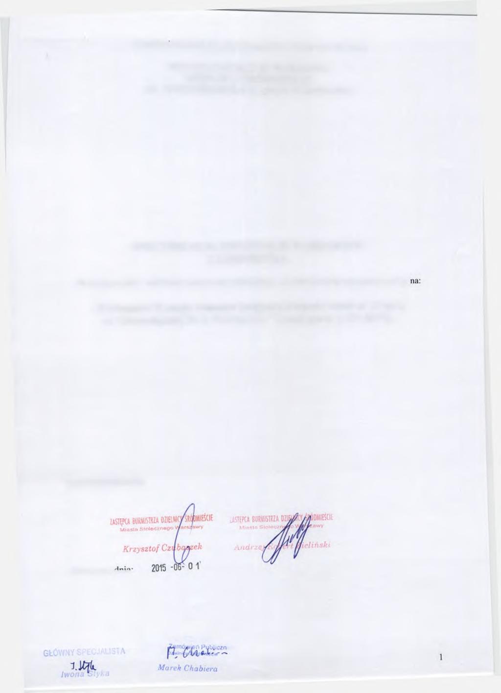 S&ecyfikac/a Istotnych Warunków Zamówienia ( znak sprawy ZP- 46/1.