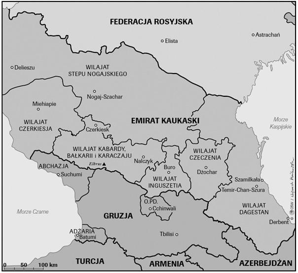 bojowników inguskich kierujących się nienawiścią wobec Osetyjczyków, której źródeł należy szukać w długotrwałym konflikcie ingusko-osetyjskim o rejon prigorodny 60.
