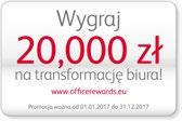 Dobra ścieralność i odporność na plamy z tuszu, zadrapania i wgniecenia. 15 lat gwarancji na powierzchnię.