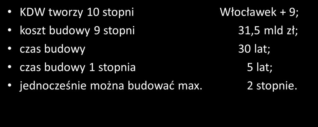 KOSZTY I KORZYŚCI ZAGOSPODAROWANIA DOLNEJ WISŁY Założenia dla kaskady dolnej Wisły Janusz Granatowicz i Piotr