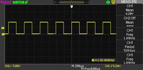 miernika Siglent SDS 1022DL.