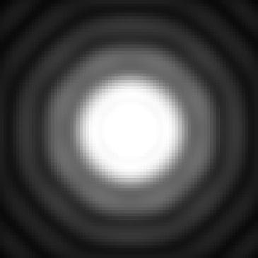 Historyczny rozwój optyka fotonika Punktowe źródło Diafragma kołowa RóŜna odległość wyŝsza intensywność niŝ jej wartość bez