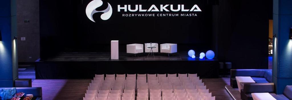 SALA GŁÓWNA Wielofunkcyjna przestrzeń na duże eventy od kilkunastu do kilku tysięcy osób.