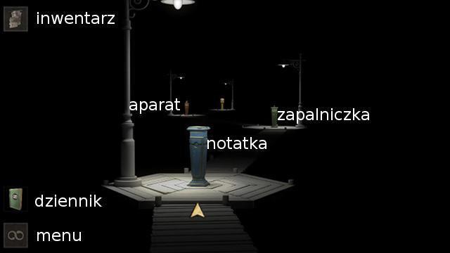 1. POCZĄTEK DROGI Ikony na ekranie gry Ikonę wyjścia do menu znajdziesz w lewym dolnym rogu ekranu. Komentarze narratorki trafiają do dziennika ikona powyżej wyjścia do menu.