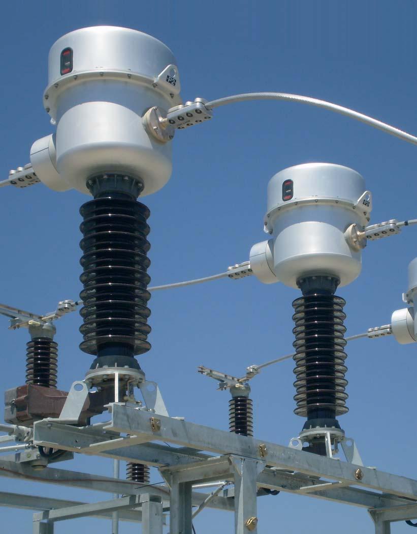 4. INNE TECHNOLOGIE Sensory SRS Przekładniki przepustowe PPE Przekładniki wysokiego napięcia 72,5 kv