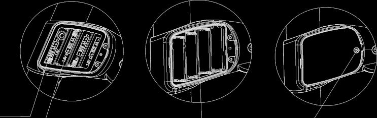 Make sure the batteries are properly installed according to correct polarity (+ -).