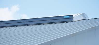 Świetliki oborowe Świetlik dachowy jest doskonałym rozwiązaniem, pozwalającym na optymalne