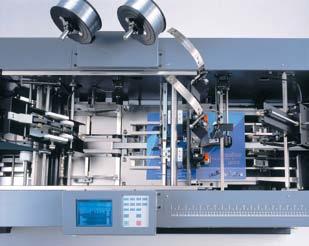 arkuszy SYSTEM500i Z DKT-200 i UKŁADARKĄ WYDAJNY SYSTEM DO BROSZUROWANIA Z TRÓJNOŻEM