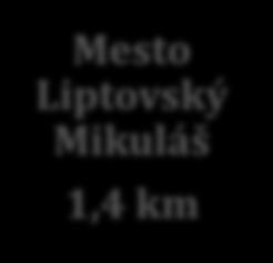 Łapsze Niżne 12,65 km Miasto