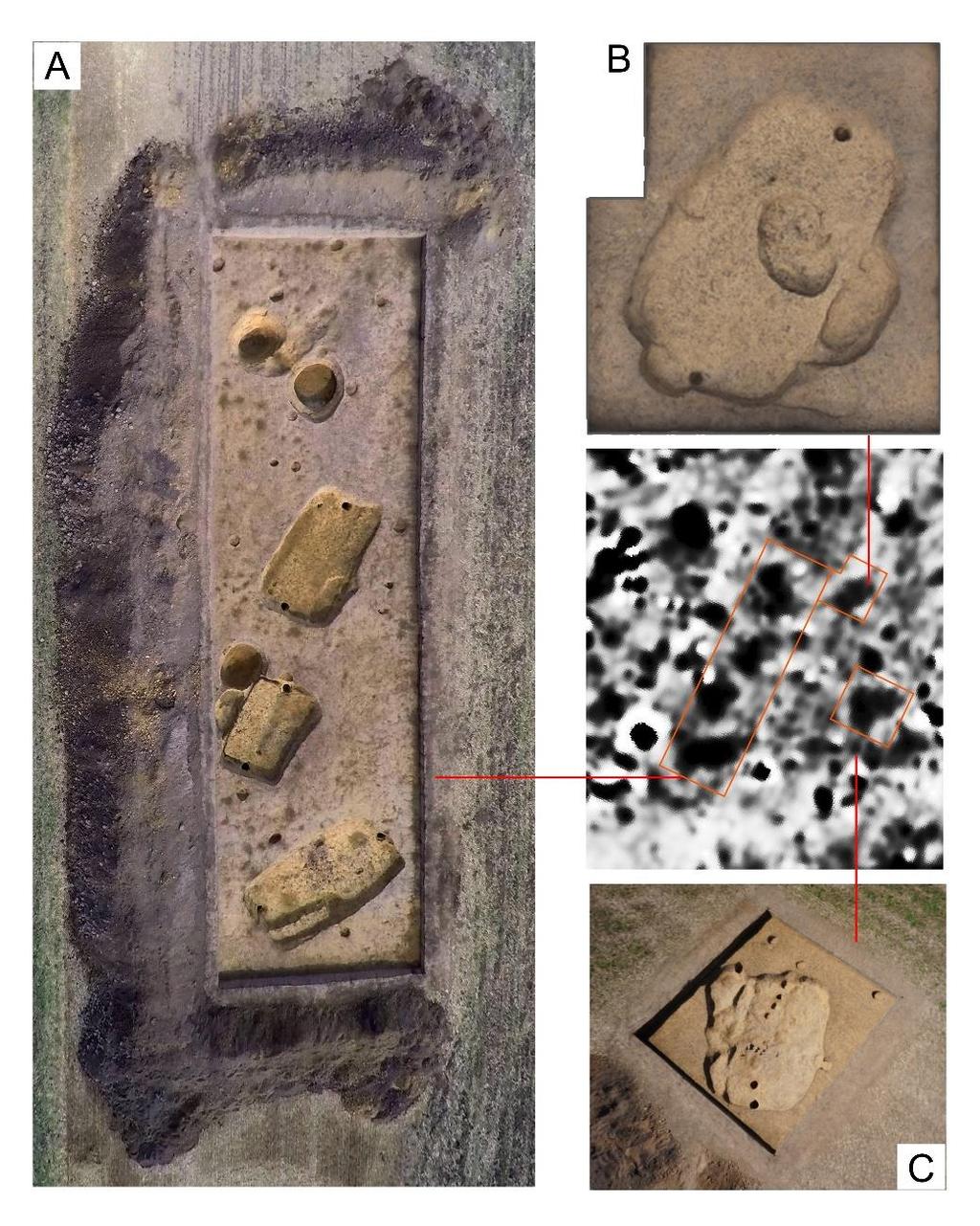 Metody geofizyczne w archeologii polskiej 2016 17 się uchwyceniem oddziaływań podziału katastralnego.