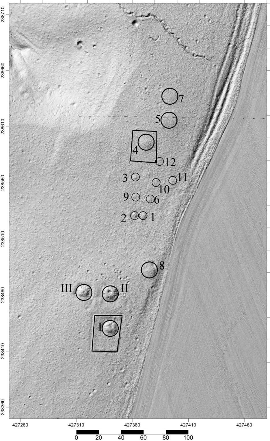 Metody geofizyczne w archeologii polskiej 2016 21 Ryc. 1. Rozumice, stan. 1, woj. opolskie.