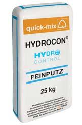 Tynki strukturalne Tynki HYDROCON z formułą HydroControl HSS HYDROCON baranek Mineralny, cienkowarstwowy tynk szlachetny z innowacyjną mieszanką spoiw do wykonywania cienkowarstwowych tynków