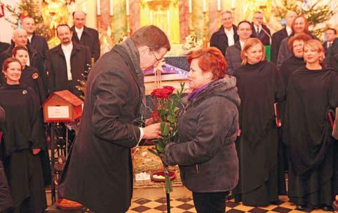 KULTURA 15 Koncert Kolęd w Zaborowie W styczniu w Kościele w Zaborowie odbył się koncert Chóru Filharmonii Narodowej.