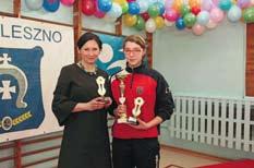 W kategorii Gimnazjum : Mikołaj Jaźwiński, Edyta Jędraszko (lekkoatletyka), Karolina Grzeszczuk, Kinga Ziółkowska (tenis ziemny), Artur Dudkiewicz, Andżelika Burakowska (tenis stołowy), Damian