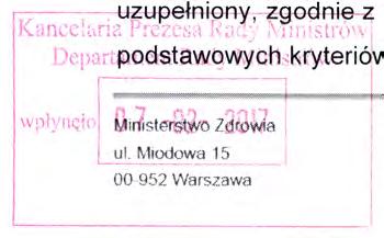 (-)Sekretarz Radv Ministrów Pani Jolanta Rusiniak Sekretarz Rady Ministrów SZai/Jo~r?