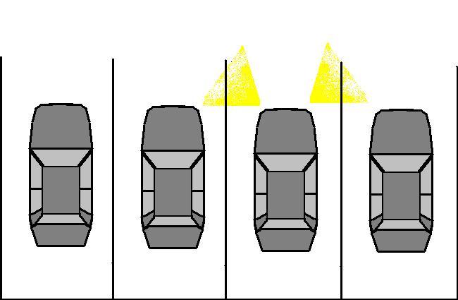 kierowca w ciągu dnia ręcznie włączy światła mijania/pozycyjne sterownik wyłączy światła dzienne (halogeny na 30%).
