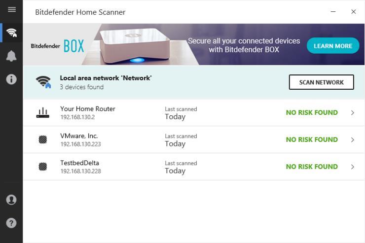 Początkowo miałem wrażenie, że to instalacja automatycznego skanera antywirusowego Bitdefender Home Scanner.