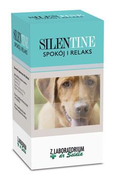 dr Seidel www.dermapharm.com.pl SILENTINE spokój i relaks Naturalny preparat uspokajający dla psów zestresowanych lub nadmiernie pobudliwych.