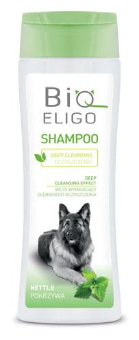 www.dermapharm.com.pl BioEligo BioEligo szampon Ukojenie Przeznaczony specjalnie dla psów o wyjątkowo wrażliwej skórze, skłonnej do podrażnień i alergii. Idealny do stosowania u szczeniąt.