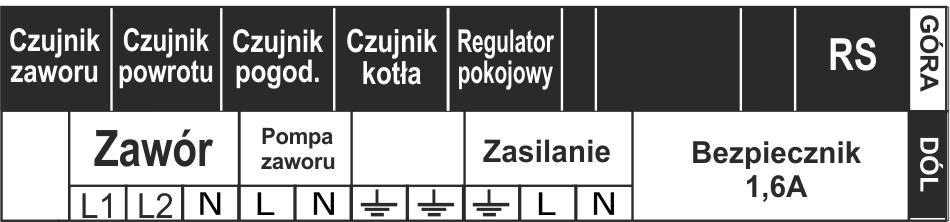 VII.a) Dane techniczne Zakres regulacji temperatury 8oC : 90oC Napięcie zasilania 230V/50Hz +/- 10% Pobór mocy max.