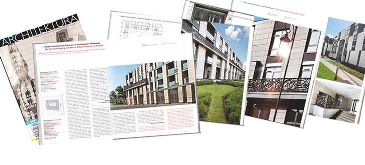 PISALI O NAS Architektura nr 12/2009 - artykuł: Zespół mieszkaniowy