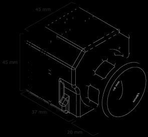 Specyfikacja Ogólne Przetwornik Niechłodzony mikrobolometr VOx Rozdzielczość 640 512 336 256 Konfiguracje obiektywów* 9 mm f/1.