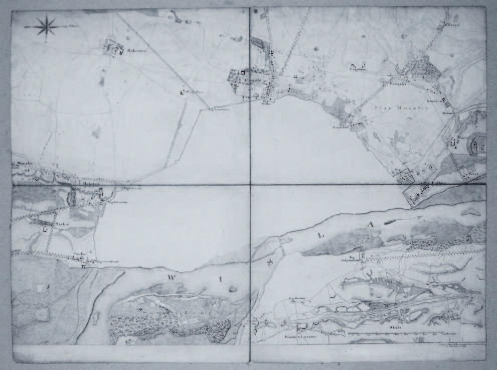 Pierwszy plan opracowany i wydany przez Kwatermistrzostwo Generalne - jednostkę wojskowej służby topograficznej powołaną do wykonania pomianr 566 567. [ŚWIEBODZINA].