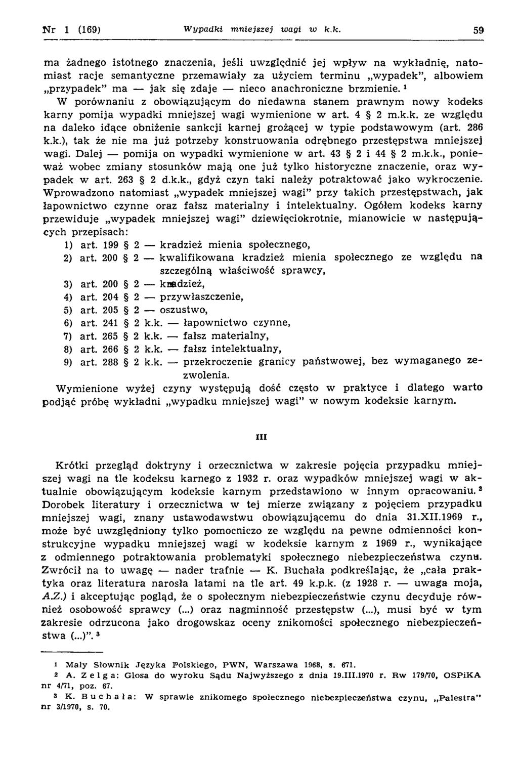 N r 1 (169) W ypadki