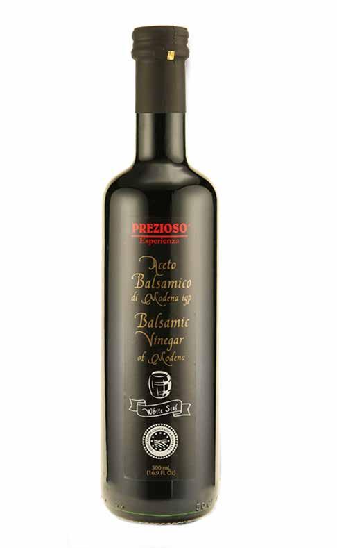 PREZIOSO ESPERIENZA OCET I KREMY BALSAMICZNE BALSAMIC VINEGAR, BALSAMIC CREAM Ocet balsamiczny z Modeny