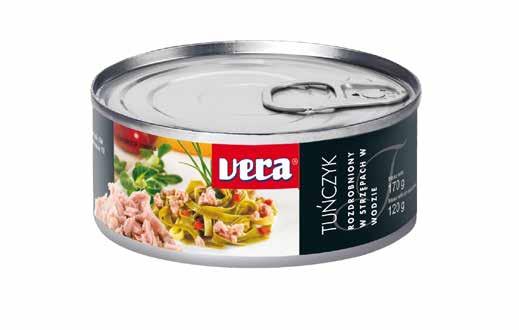 3888 5905370551 170 g 0 g 48 432 3888 5905370452 Tuńczyk rozdrobniony w strzępach w wodzie Tuna