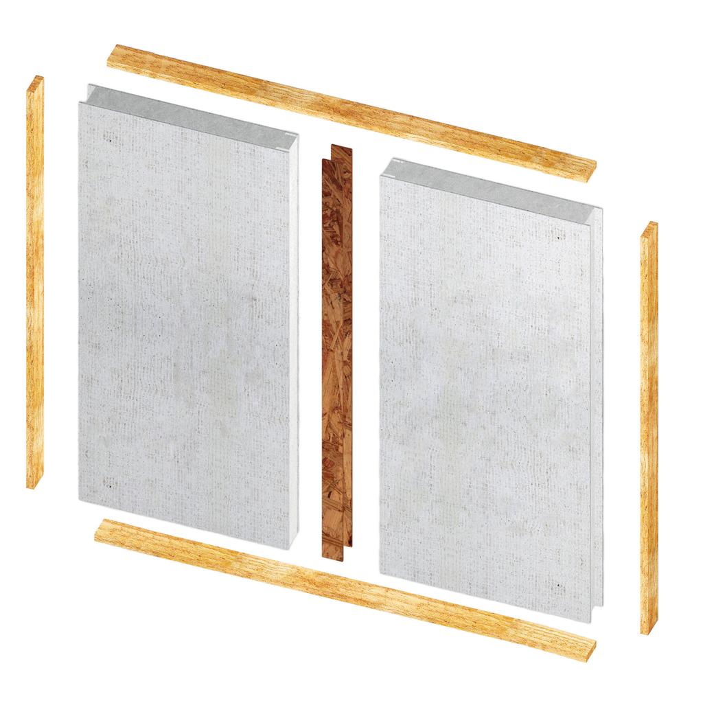Połączene panel do panelu Połączene panel do panelu. Połączene panel do panelu Najbardzej powszechnym rozwązanem połączeń jest zastosowane wkładek typu splne wykonanych z płyty magnezjowej lub OSB.