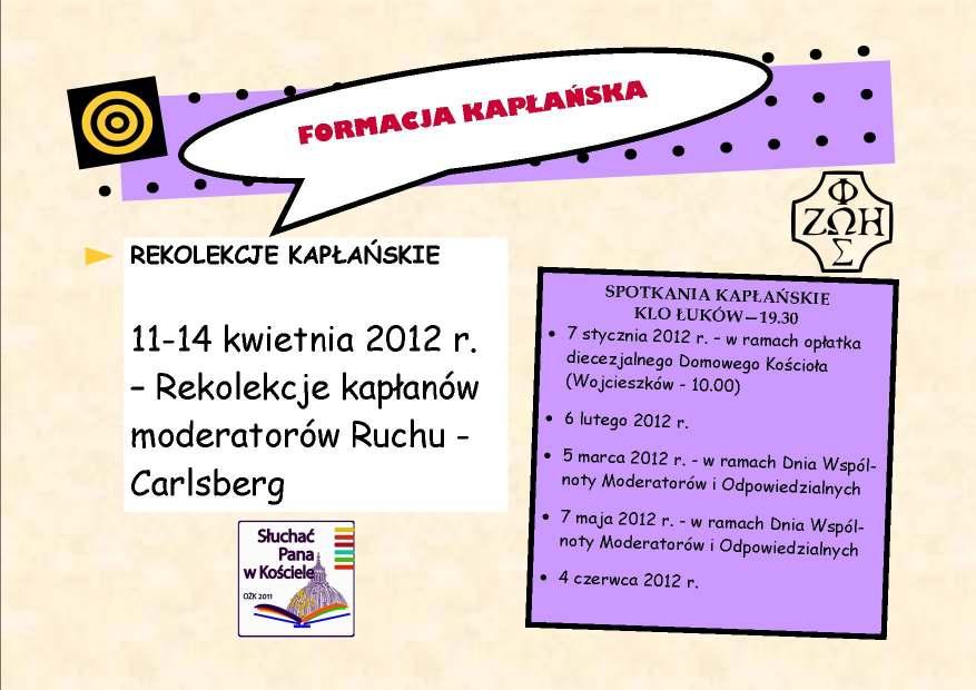 ŚWIĘTA W RUCHU RUCH ŚWIATŁO-ŻYCIE DIECEZJI SIEDLECKIEJ ul. Bpa I. Świrskiego 57 08-110 Siedlce Tel.: 25 632 46 09 E-mail: moderator@siedlce.oaza.