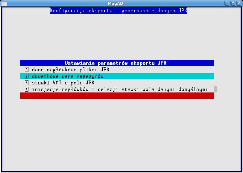 Pierwszą czynnością powinno być zainicjowanie nagłowków i relacji stawki-pola danymi