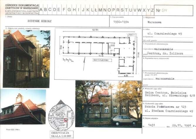 AUTENTYZM I INTEGRALNOŚĆ Zespół szkół specjalnych nr 100 wpis do rejestru