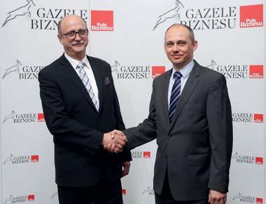 ZOSTAJĄC ZALICZONE DO GRONA NAJDYNAMICZNIEJ ROZWIJAJĄCYCH SIĘ MAŁYCH I ŚREDNICH FIRM. Fot.
