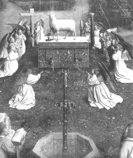 Worthy is the Lamb that was slain to receive power and riches wisdom and strength, honor and glory and blessing.