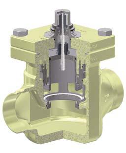 ICM 20-50, Zawór silnikowy ICM są zaworami bezpośredniego działania z siłownikiem typu ICAD (Industrial Control Actuator with Display).