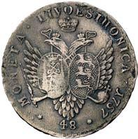 48 kopiejek 1757, Moskwa, Bitkin 471,