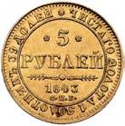 5 rubli 1843,