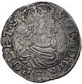 3 krucierze 1647, Opole, odmiana z herbem