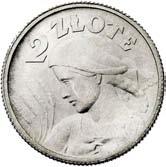 2 z ote 1924, Filadelfia, moneta wybita odwróconym