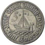 5 guldenów 1935,